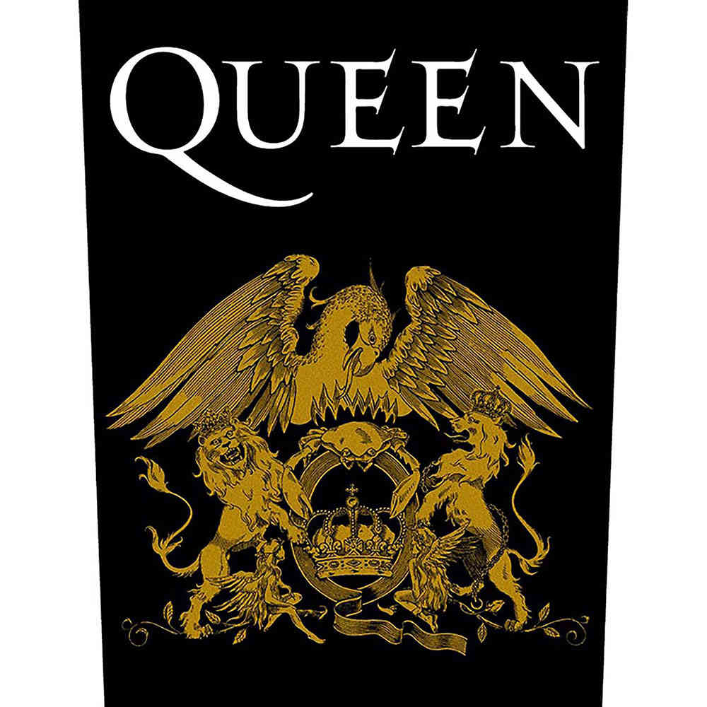 Queen - Crest Patch arrière - Noir
